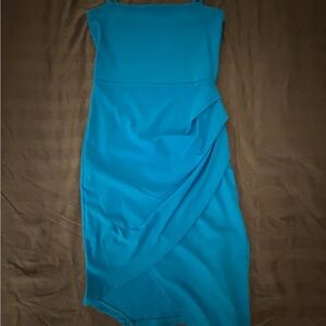 Susana Monaco Bright Blue Dress Size Small